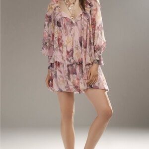 MARE MARE X Anthropologie Floral Mini Dress